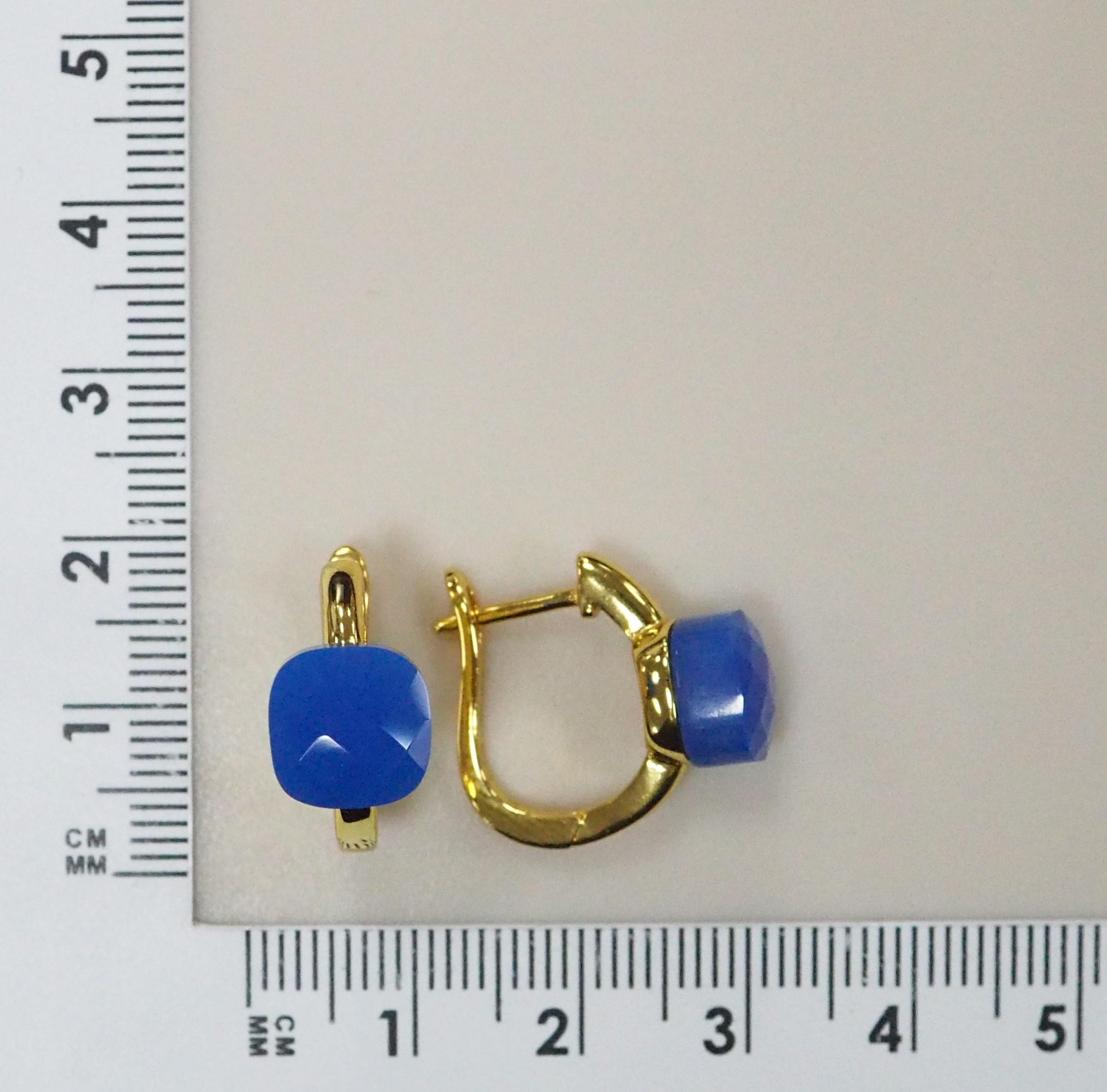 Серебряные серьги с агатами